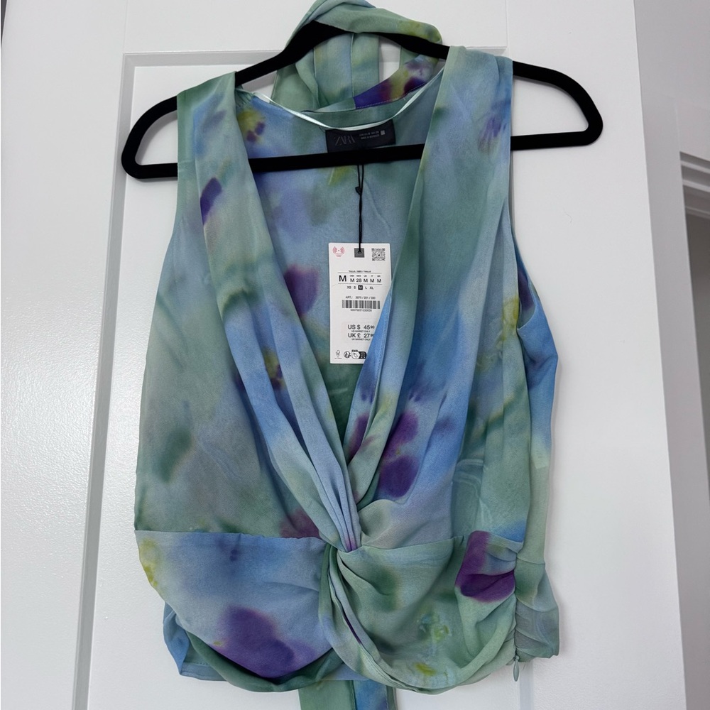 Zara Scarf Top